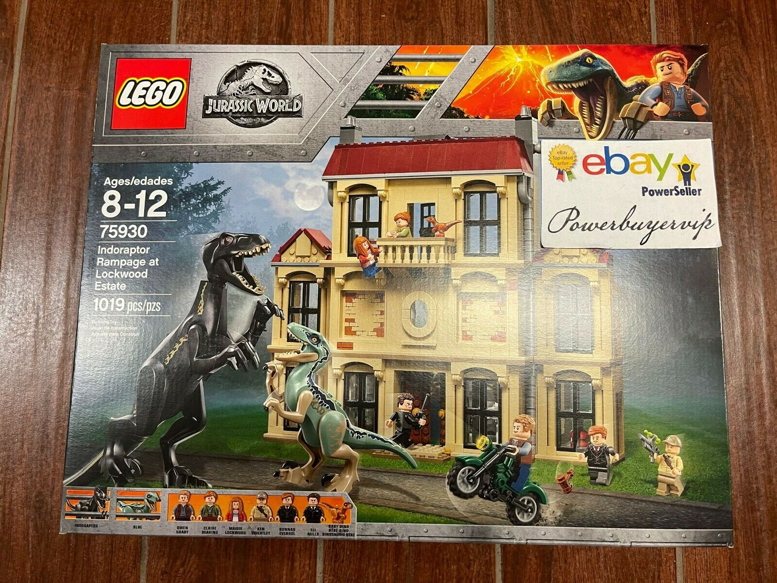 🔥NEW🔥 LEGO Jurassic World 75930 Indoraptor Rampage Lockwood 🔥2 DAY GET🔥